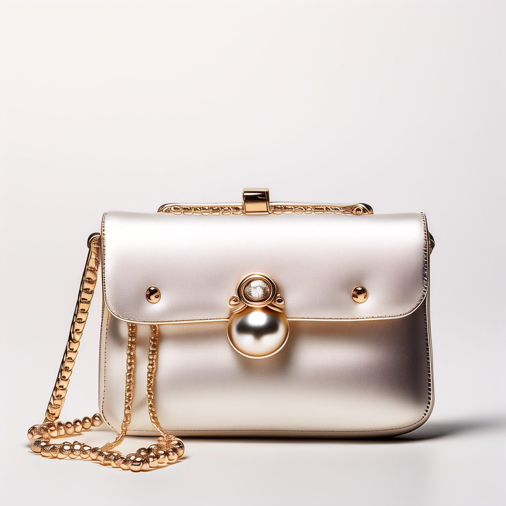 Petite Faux Pearl Purse